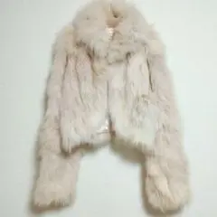 レッセパッセ リアルファー フォックス ファージャケット ミルキーピンク
