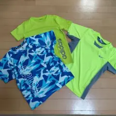 プラシャツ 3枚セット ジローム アディダスナイキ 130