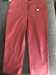 Celine セリーヌ クロップドパンツ チャーム付き 光沢 パンツ S 36