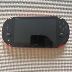 PS Vita 本体 レッド×ブラック PCH-2000 動作品