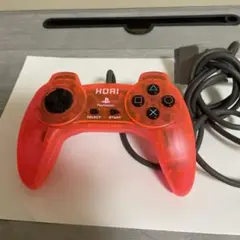 2、HORI クリアレッド PlayStation コントローラー