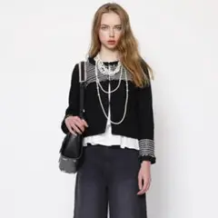 【お値下げ】クイーンズコート ファンシー通勤ジャケット