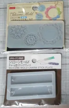 シリコンモールド2点　DAISO Seria