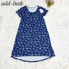 ✨新品　未使用✨add-lush アドラッシュ　半袖ワンピース　パッド付き　L