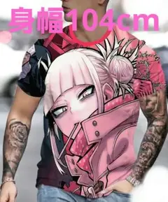 男女兼用★大きめサイズ★キャラクター半袖Tシャツ★S～(Ｌ)
