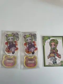 地縛少年花子くん 七峰桜 アクリルスタンド 特典カードセット