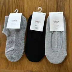 ［新品未使用】rasox ソックス 3足セット
