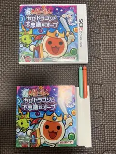 3ds 太鼓の達人 ちびドラゴンと不思議なオーブ タッチペン付き