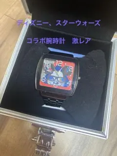 スターウォーズコラボウォッチ　ミッキー　箱付き