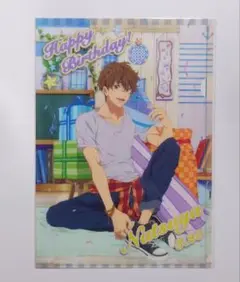 Free! ハイ☆スピード ハイスピ バースデー クリアファイル 夏也