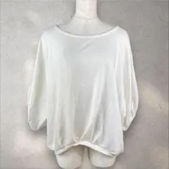 【美品】Angel nap ダブルバックリボン　ドルマントップス　a1111