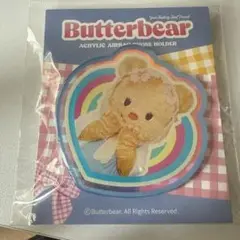 公式　Butterbear バターベアー　 スマホクリップ(スマホスタンド)
