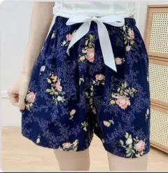 レディース　ルームウェア　パジャマ　ショートパンツ　薄手　シンプル　夏