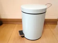【中古品】ダストボックス　ゴミ箱　ペール　ペダル式