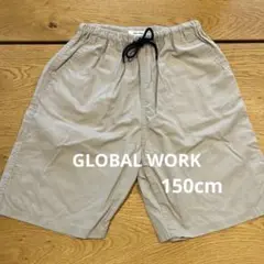 GLOBAL WORK 半ズボン 150cm ベージュ