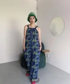 未使用 フミエタナカ jacquard over suits オールインワン 未使用 フミエタナカ jacquard over suits オールインワン