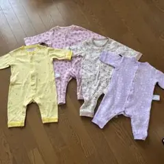 長袖ロンパース