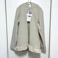 【タグ付】しまむら LULALA スソフリルパーカー ラッシュガード Mサイズ