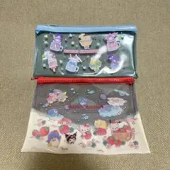 サンリオ　クリアポーチ　2個セット