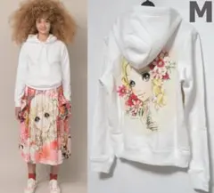 S 新品 22AW コムデギャルソン ガール 高橋真琴 スウェット パーカー 白 2025年最新】comme des garcons girl高橋真琴の人気アイテム
