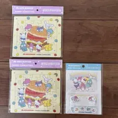 モスバーガー×サンリオ オリジナルパズル・ミニメッセージカードセット