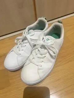 adidas ホワイト スニーカー 23.5cm