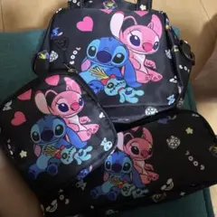 スティッチ＆エンジェル バッグ・ポーチセット