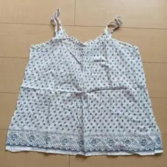 花柄コットンキャミソール