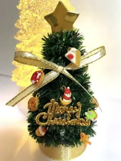ミニチュアスイーツのクリスマスツリー