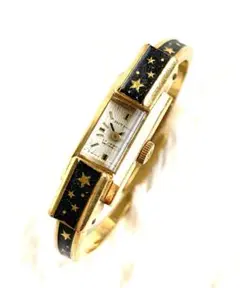 RITMA リトマ ヴィンテージ 開閉式 花柄ベルト レディース 腕時計 手巻き RITMA リトマ ヴィンテージ 開閉式 花柄ベルト レディース