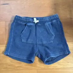 ZARA ダークブルー ハーフパンツ 110cm