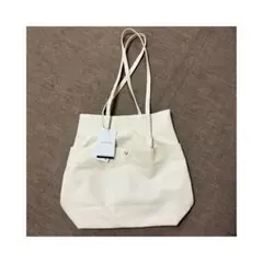 【Bleu Bleuet】アイボリー トートバッグ 合成皮革