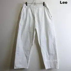 Lee　FLeeasy Narrow イージーパンツ　フリー　強ストレッチ　白