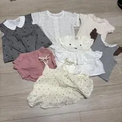 早い者勝ち！Petit main 80サイズ　女の子服　まとめ売り