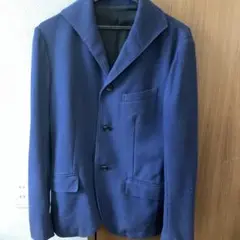ネイビー シングルボタン ジャケット