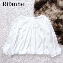 美品✨ リファンネ 東京ソワール レース とろみ ブラウス 洗える 近年モデル
