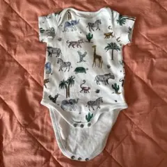 next baby 動物柄ロンパース