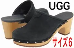 UGG☆スエードサボサンダル☆サイズ6(23cm)☆ブラック
