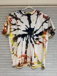 タイダイ染めFRUIT OF THE LOOM XLサイズ 個性的デザイン