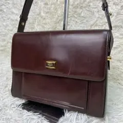 BALLY バリー ショルダーバッグ ハンドバッグ 金具ロゴ