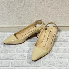 【極美品】FABIO RUSCONI ファビオルスコーニ ポインテッドトゥ