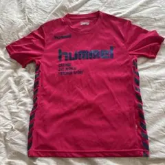 hummel メッシュシャツ ピンク M