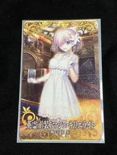 FGOアーケード マシュ キリエライト 英霊正装 フェイタル