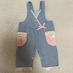 キッズ　USA vintege サロペット パッチワーク　美品