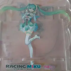 初音ミク、レーシングミク2017.アクリルスマホスタンド新品未開封