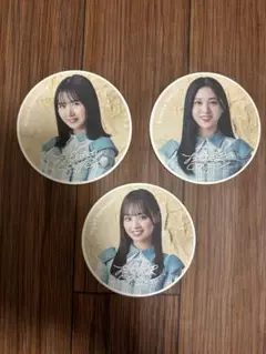 日向坂46 おひさまcafe コースター 3点