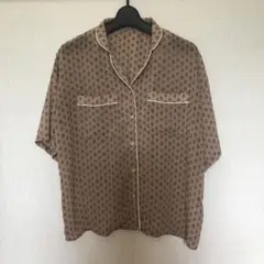 kutir柄シャツ　半袖