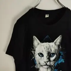DRASKARI 猫 アニマルTシャツ 半袖Tシャツ キャット