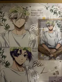 ブルーロック　flower crown クリアカード　アニメイト　特典　凪　玲王