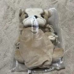 犬のぬいぐるみペットボトルホルダーバッグ